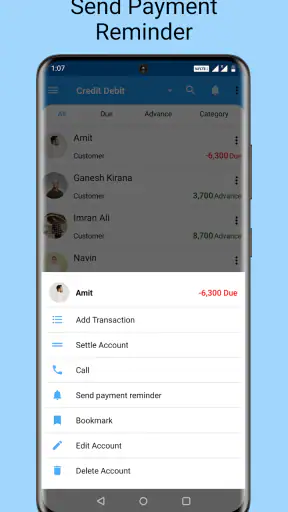 Credit Debit- udhaar khata screenshot