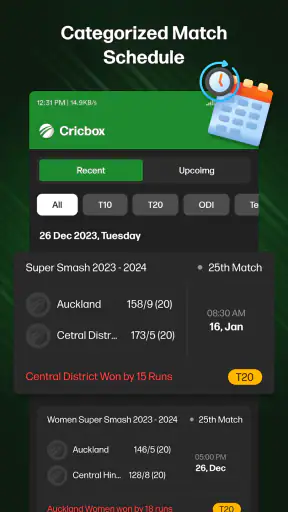 CricBox: Live Cricket Score screenshot