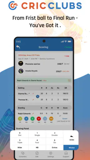 Cricclubs Mobile screenshot