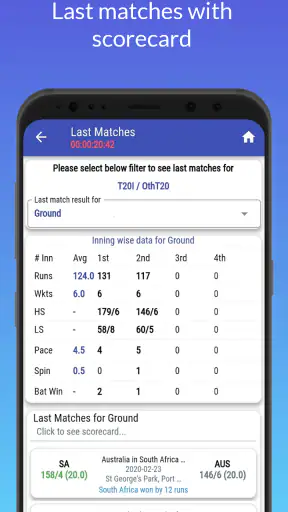 CricInclusive: Fantasy teams screenshot