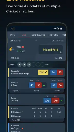 Cricket Exchange screenshot