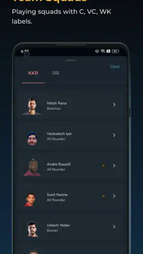 Cricket Exchange screenshot