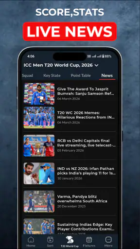 Cricket Live Score : CricFlow screenshot
