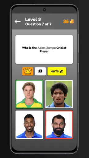 Cricket Quiz screenshot