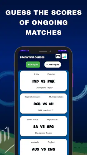 Cricket Quiz Game screenshot
