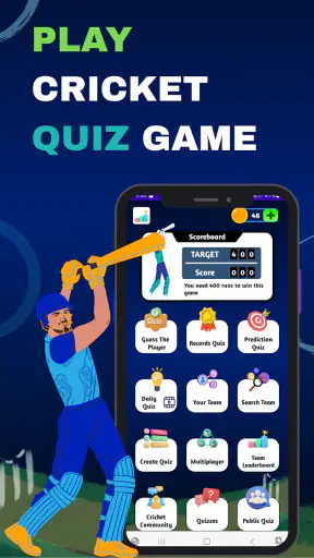Cricket Quiz Game screenshot