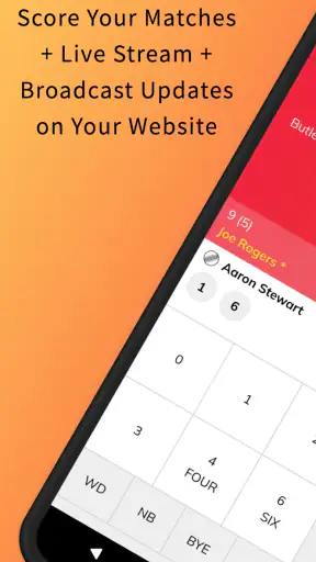 CrickPro - Cricket Scoring App screenshot