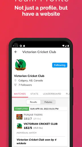 CrickPro - Cricket Scoring App screenshot