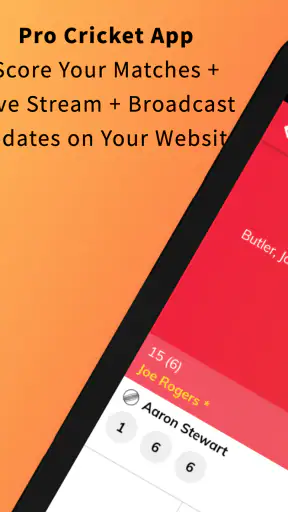 CrickPro - Cricket Scoring App screenshot