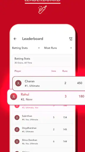 CricScorer-Cricket Scoring App screenshot