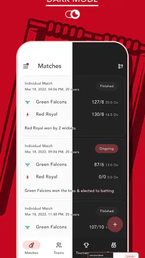 CricScorer-Cricket Scoring App screenshot
