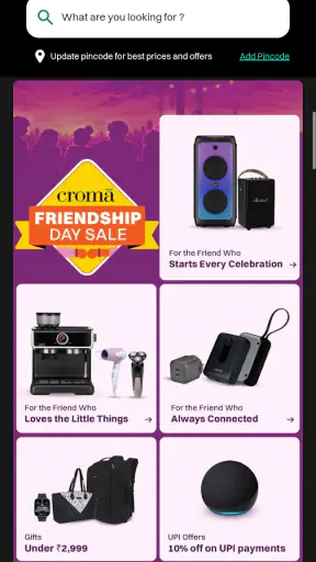 Croma - Online Shopping App screenshot