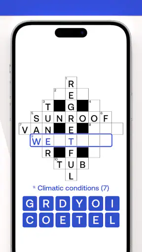 Crossword by puzzling.com screenshot