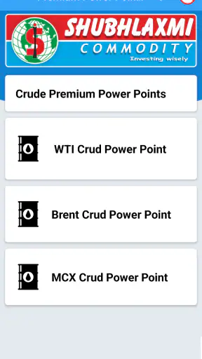Crude oil Live screenshot