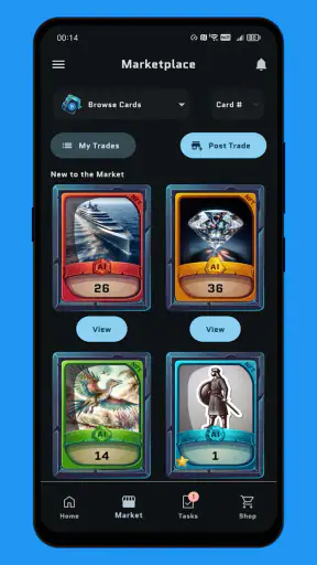 Crypto Cards - AI Collectibles screenshot