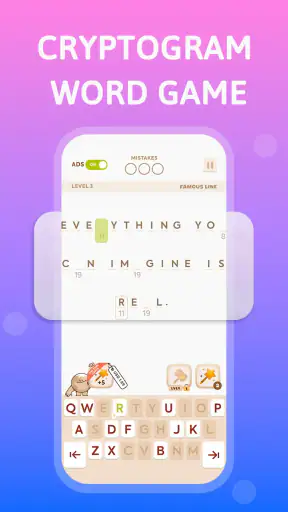 Cryptogram: Number & Word Game screenshot