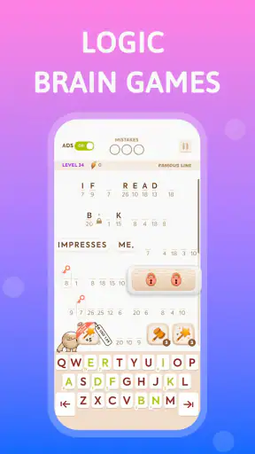 Cryptogram: Number & Word Game screenshot