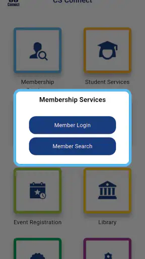 CS Connect screenshot