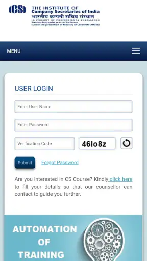 CS Connect screenshot