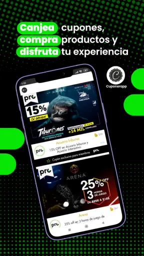 CUPONERAPP screenshot