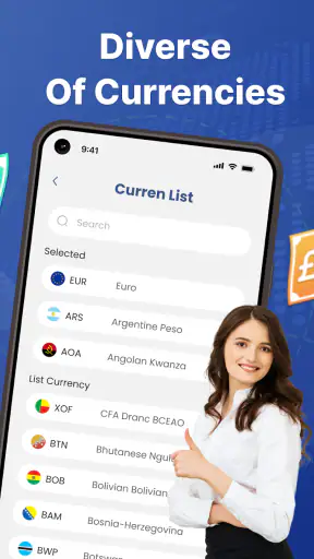 Currency Converter – GlobeRate screenshot