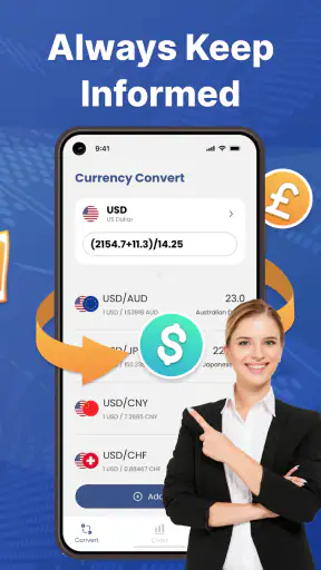 Currency Converter – GlobeRate screenshot