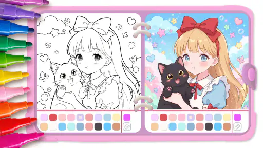 Cute Drawing : Anime Color Fan screenshot