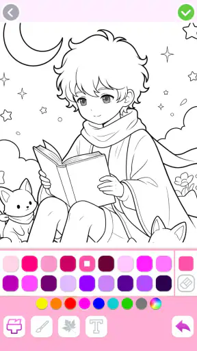Cute Drawing : Anime Color Fan screenshot
