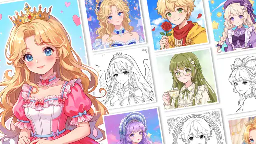 Cute Drawing : Anime Color Fan screenshot