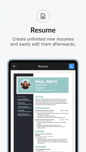 CVwizard: AI Resume Builder screenshot