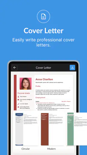 CVwizard: AI Resume Builder screenshot