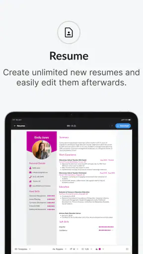 CVwizard: AI Resume Builder screenshot