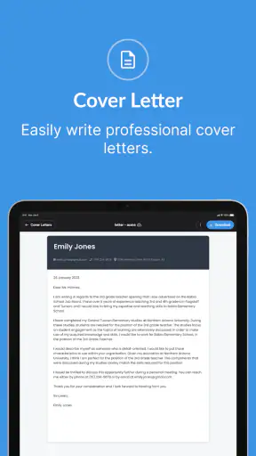 CVwizard: AI Resume Builder screenshot
