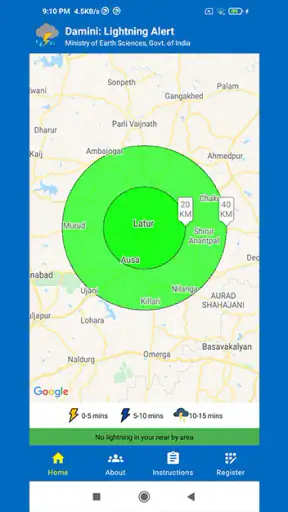 Damini : Lightning Alert screenshot
