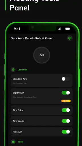 Dark Aura Painel: Verde Coelho screenshot