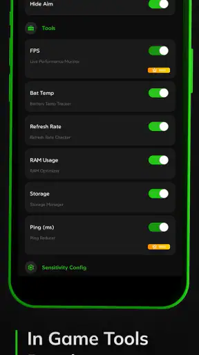 Dark Aura Painel: Verde Coelho screenshot