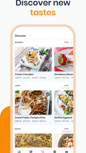 Dash diet : Food Tracker screenshot