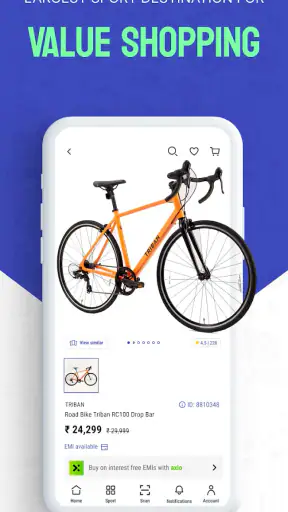 Decathlon Sports Shopping App screenshot
