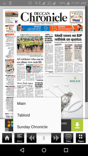 DeccanChronicle epaper screenshot