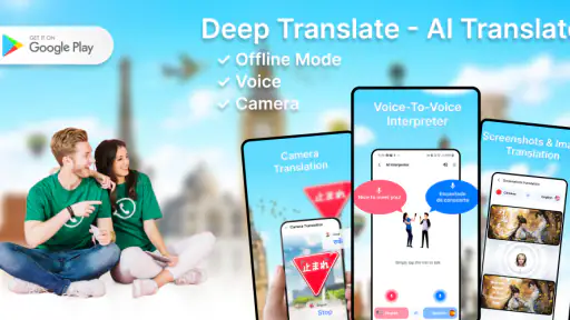 Deep Translate - Voice, Camera screenshot