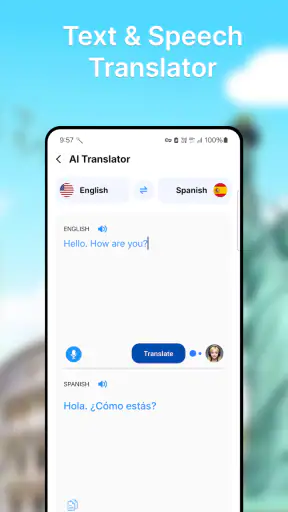 Deep Translate - Voice, Camera screenshot