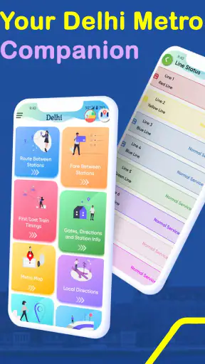 Delhi Metro App Route Map, Bus screenshot