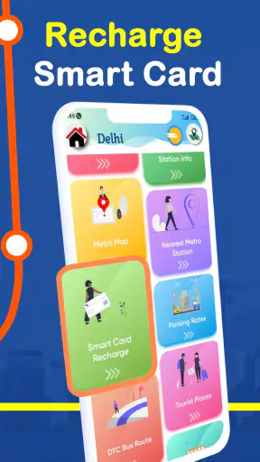 Delhi Metro App Route Map, Bus screenshot