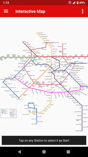 Delhi-NCR Metro screenshot