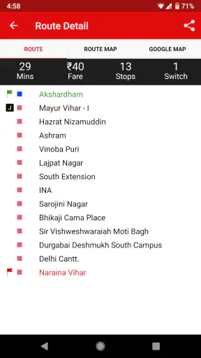 Delhi-NCR Metro screenshot