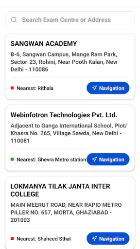 Delhi NCR Metro Navigatior screenshot