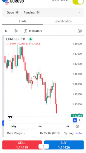 DemoTrader: Trading Simulator screenshot