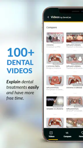 DentiCalc: the dental app screenshot