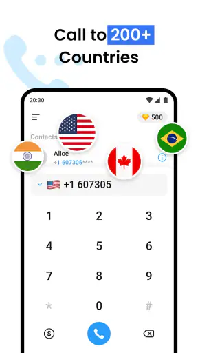 Ding Call:Unlimited WiFi Calls screenshot