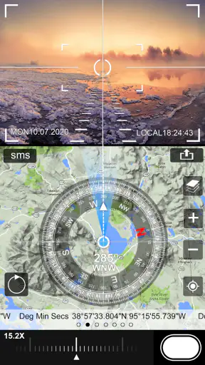 Direction Compass Camera screenshot